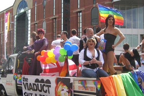 Pride 2006-1: Leeds Pride in 2006.
Credit: Leeds Pride Festival