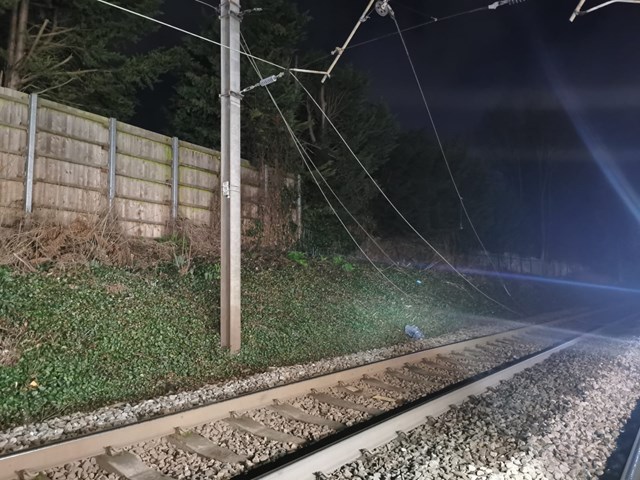 Damaged electric wires at St Albans2