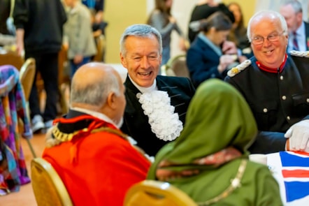 High Sherrif of the West Midlands Mark Smith and Deputy Lieutenant of the West Midlands, Nick Venning