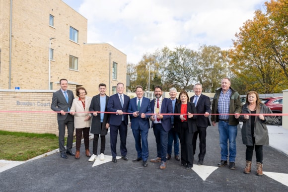 Housing delivery continues in Swords: 11 new homes at Bowden Court on the Rathbeale Road have been opened