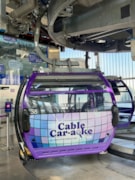 TfL Image - London Cable Car-aoke gondola: TfL Image - London Cable Car-aoke gondola