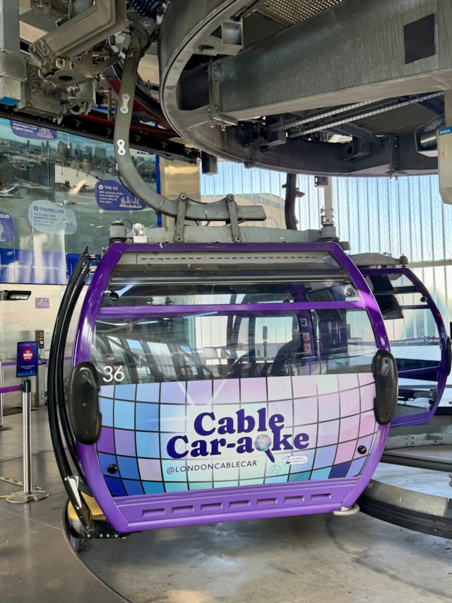 TfL Image - London Cable Car-aoke gondola