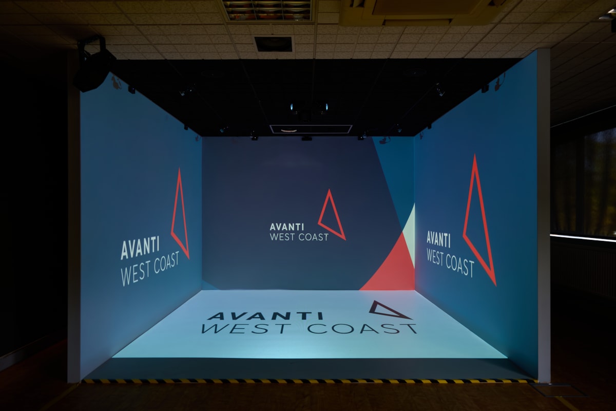 The immersive space called 'Immerse' is located in Avanti West Coast's Talent Academy in Crewe
