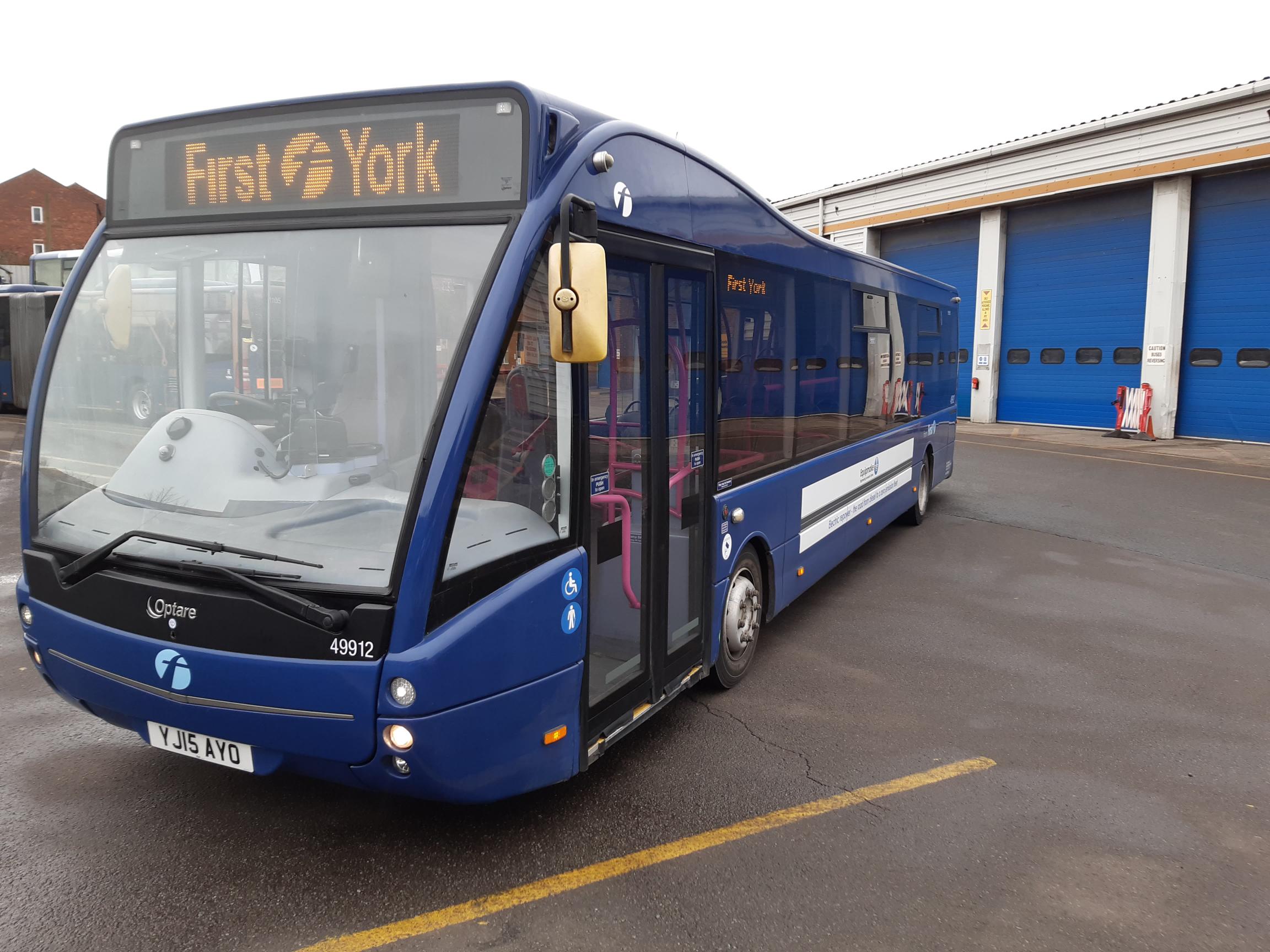 Optare electric deals bus