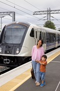 TfL Image - Elizabeth line train heading to Heathrow 2