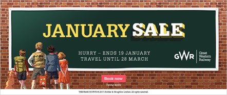 GWR January sale