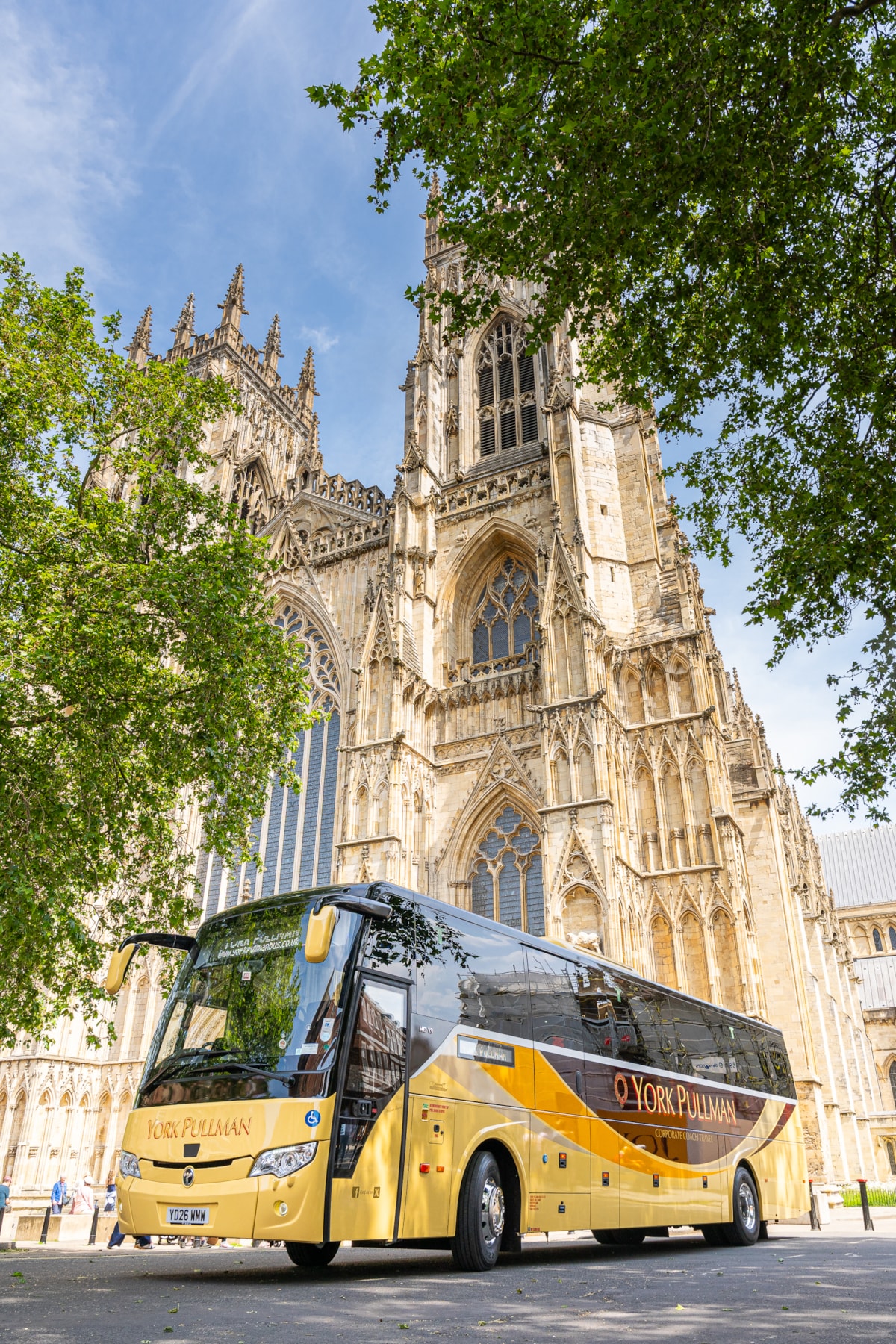 York Pullman outside York Minster