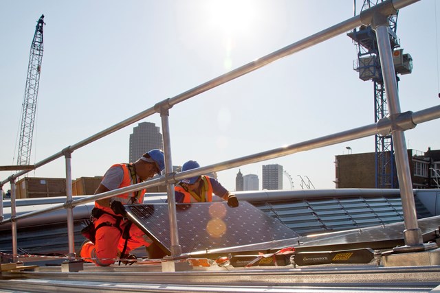 Blackfriars Solar Panels