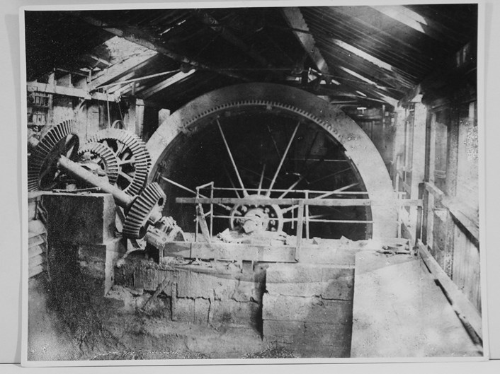 Song of the Female Textile Workers: A pair of 19th century waterwheels at Armley Mills, once the world's largest woollen mill.