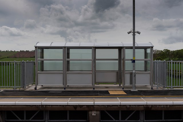 Waiting shelter at Reston station - Copy