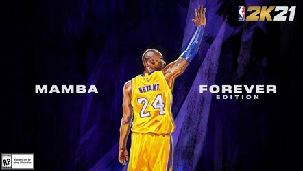 NBA 2K21 - Kobe Bryant Mamba Forever Edition Next-Gen Cover Horizontal