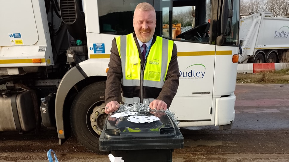 christmas bins and recycling collections with cllr damian corfield