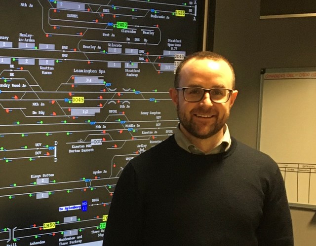 Rob Bligh at West Midlands Signalling Centre-2