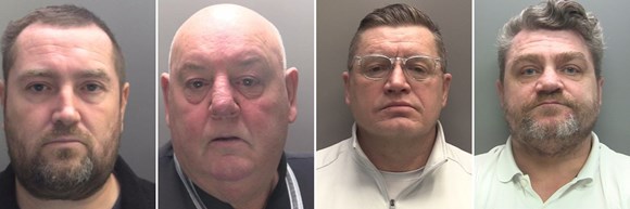 Operation Venetic: Merseyside drugs gang ran industrial scale amphetamine factory in Scotland: L-R Terrence Earle, Stanley Feerick, Lee Baxer   Stephen King