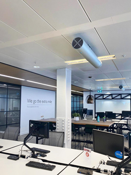 Mitie has reopened its Head Office in The Shard, following the installation of UV air disinfection technology, thermal imaging cameras, and the use of long-lasting anti-viral cleaning products