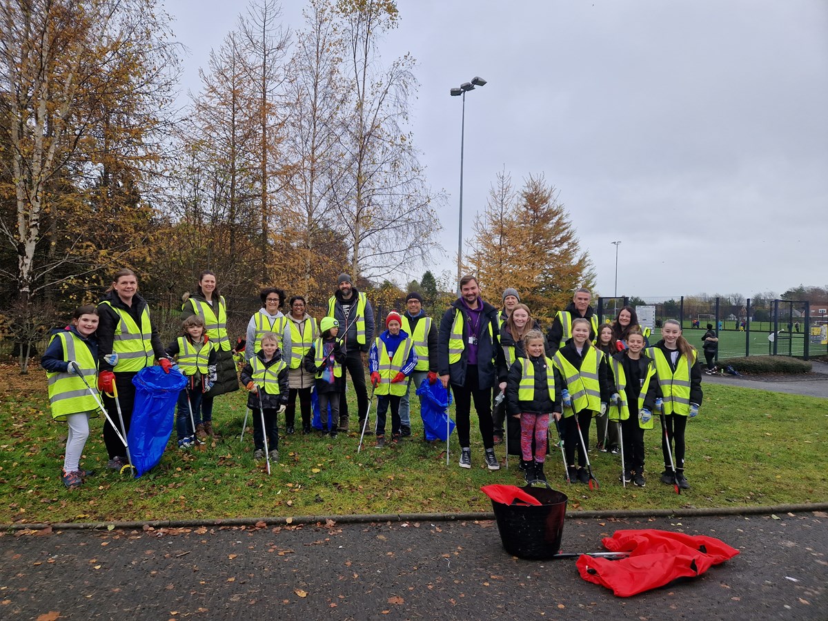 Community clean up day November 2023