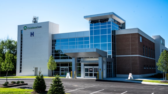 ChristianaCare to Open Aston Campus Neighborhood Hospital in Early June, Bringing 24/7 Emergency Care to Delaware County, PA: Aston-Exterior 1-2100x1181-d56f31b2-f1f3-416e-a0fb-be4bd486f7f4
