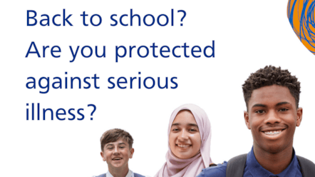 Back to school protected - social media static