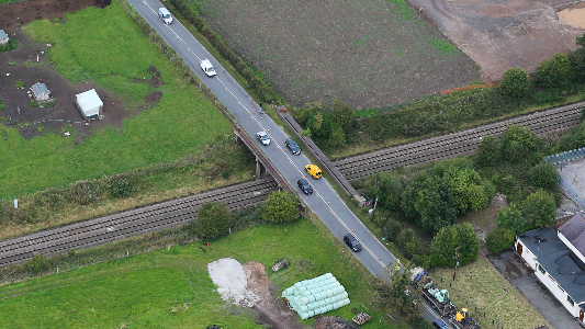 Major railway bridge renewal for road users and rail passengers in Crewe: Middlewich Road bridge Crewe