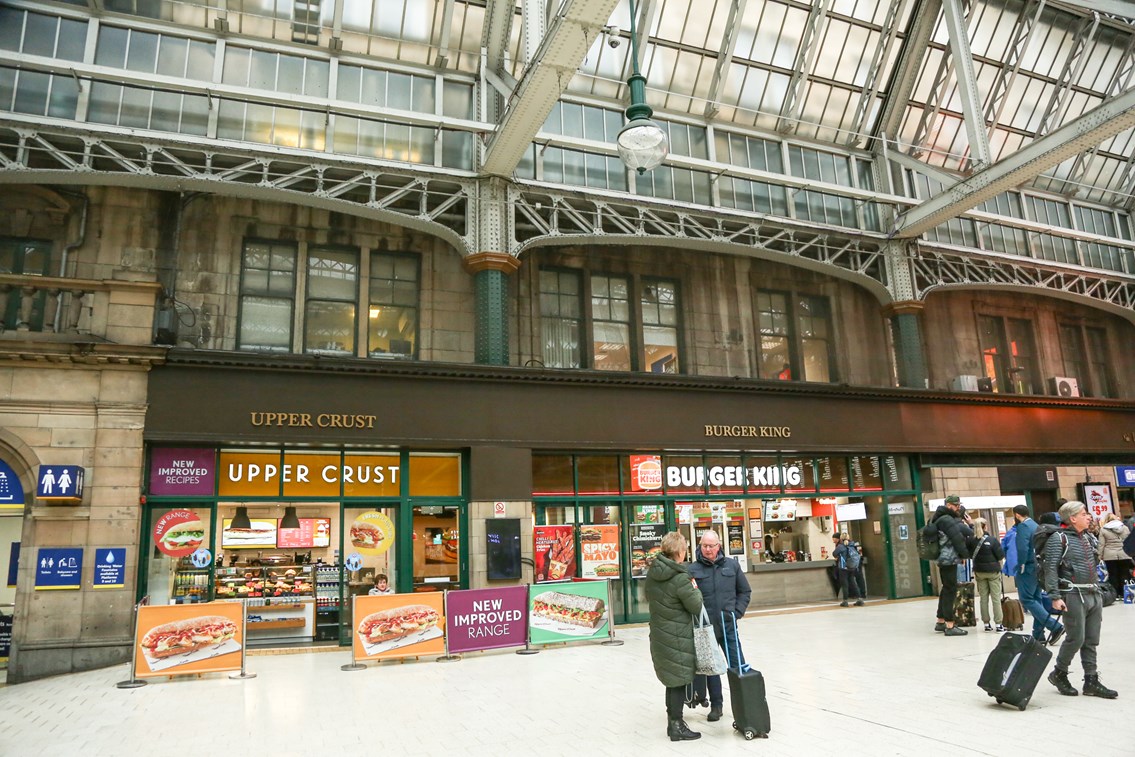 £5m property upgrade for Glasgow Central Station: Shops pre works in GCS-6