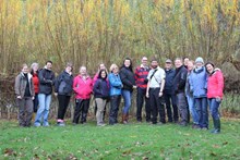 Teachers from West Dunbartonshire out and about with staff from SNH and Loch Lomond & The Trossachs National Park: For one-off use only - please credit SNH