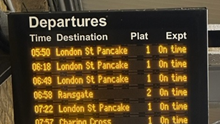 London St Pancake board: London St Pancake board
