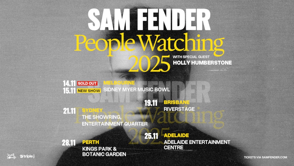 Sam Fender People Watching 2025 AUS