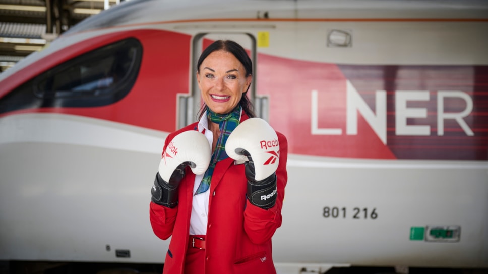 LNER Host Jackie Gordine