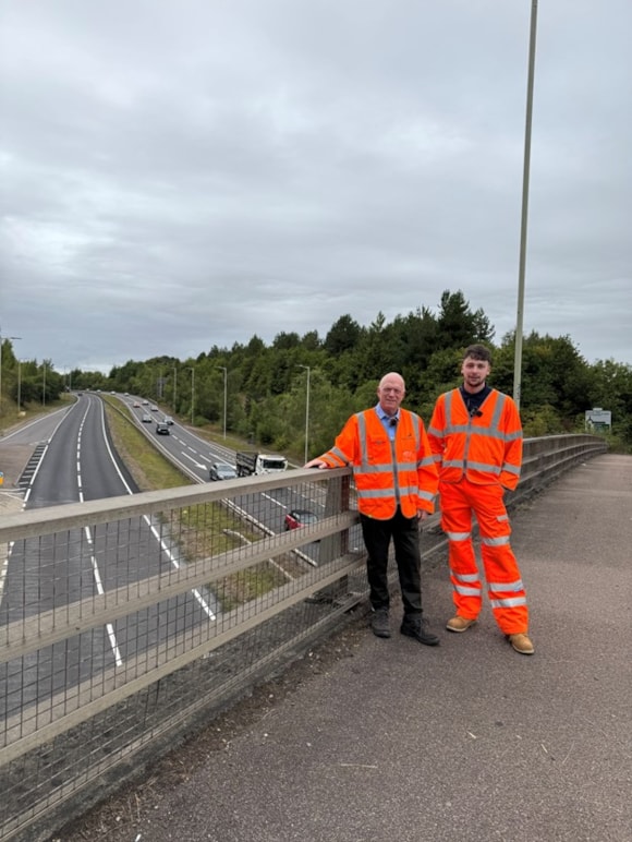 £1.8m investment improves key A41 route linking M25 to Hemel, Berkhamsted and Tring: A41 resurfacing with SGM
