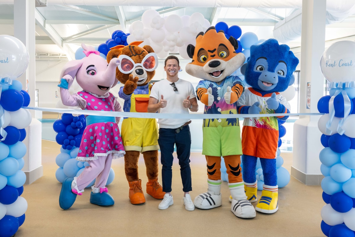 Joe Swash with The Seaside Squad