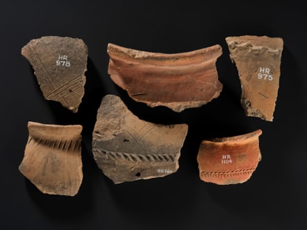 Pottery shards, Lewis. Image © National Museums Scotland