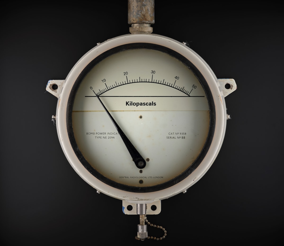 Bomb Power Indicator, from the Royal Observer Corps Image © National Museums Scotland 