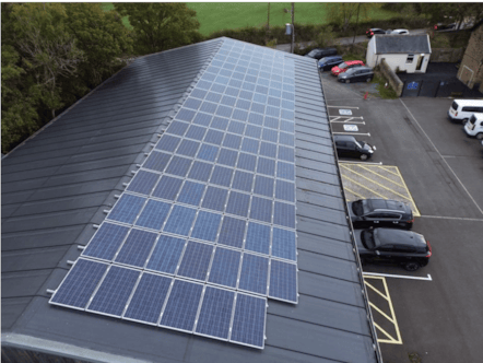 Backworth solar panels