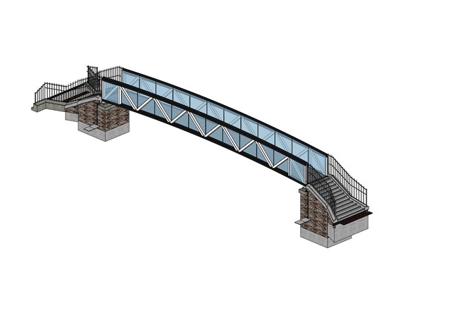 Work start on new Strathbungo footbridge: fb13a press release 3