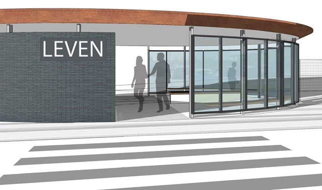 Levenmouth station development plans to be unveiled: Leven station shelter