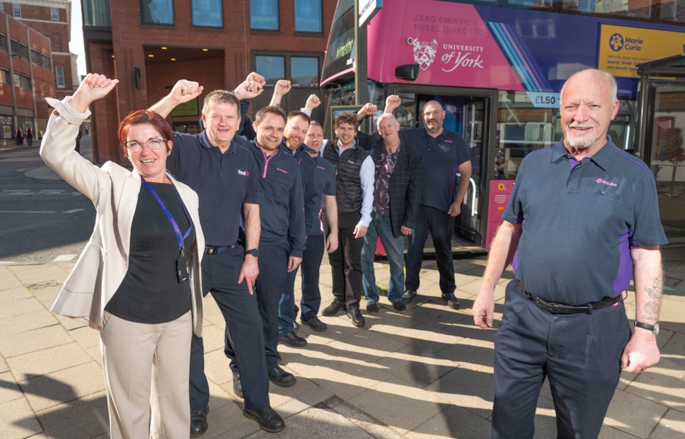 First Bus York Ian McDonald 1