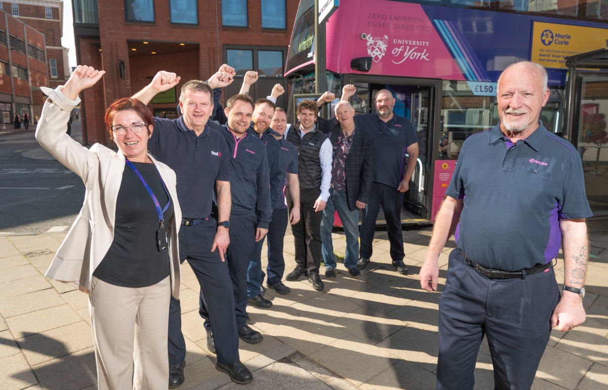 First Bus York Ian McDonald 1