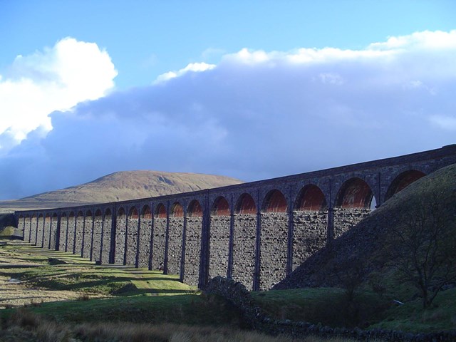 Ribblehead Viaduct_2: Ribblehead Viaduct on the Settle - Carlisle line