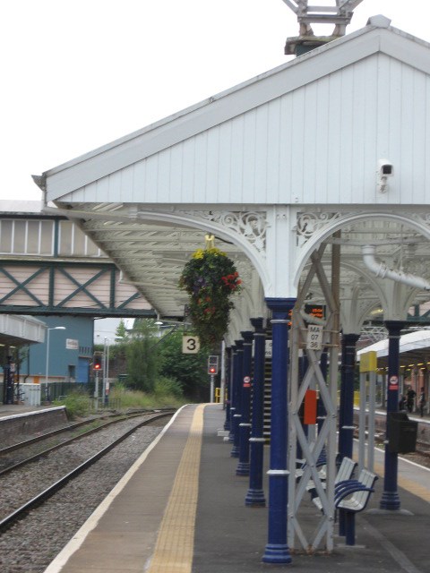 Altrincham station canopy