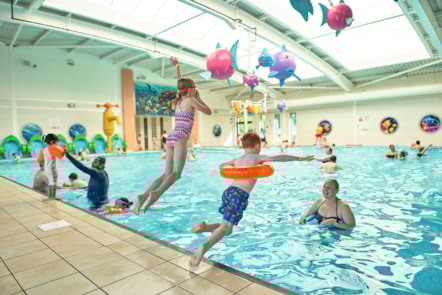 Indoor pool at Lakeland
