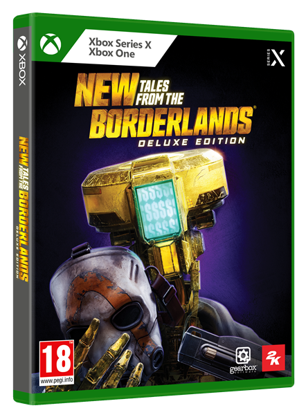 NEW TALES FROM THE BORDERLANDS Deluxe Edition Packaging Xbox Series X Xbox One (3D)