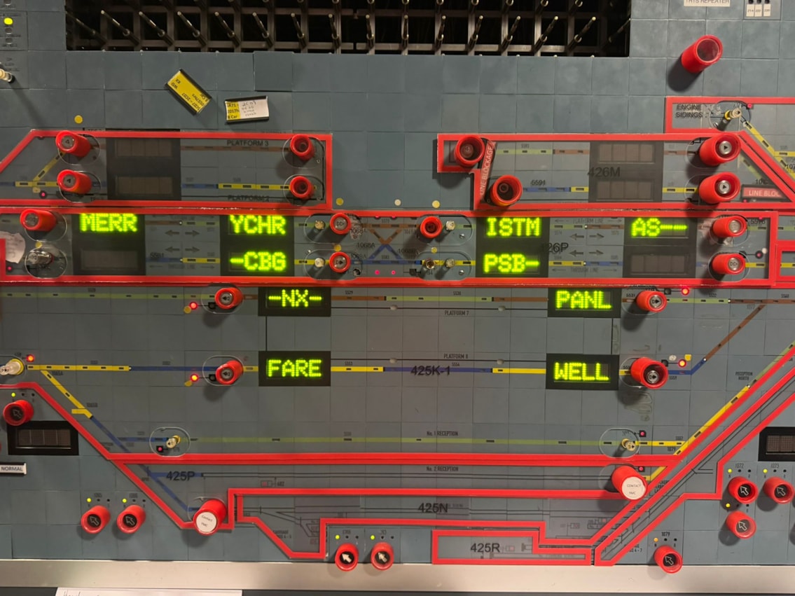 Network Rail Anglia NX Panel decommission