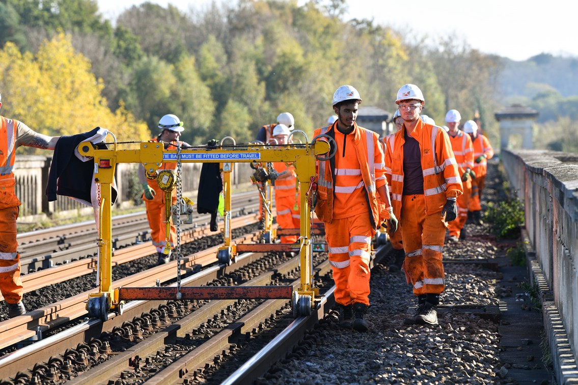 Brighton Mainline Upgrade Ouse Valley Oct 10  (34)