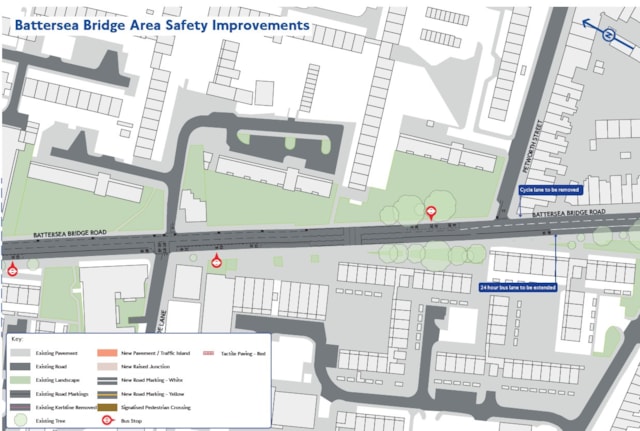 TfL Image - Battersea Bridge proposals 2