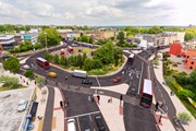 TfL Image - CGI of what the Cycleway could look like at Lea Bridge Roundabout