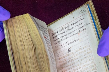 Prayer book inscribed by Mary, Queen of Scots. Photo © Neil Hanna (3)