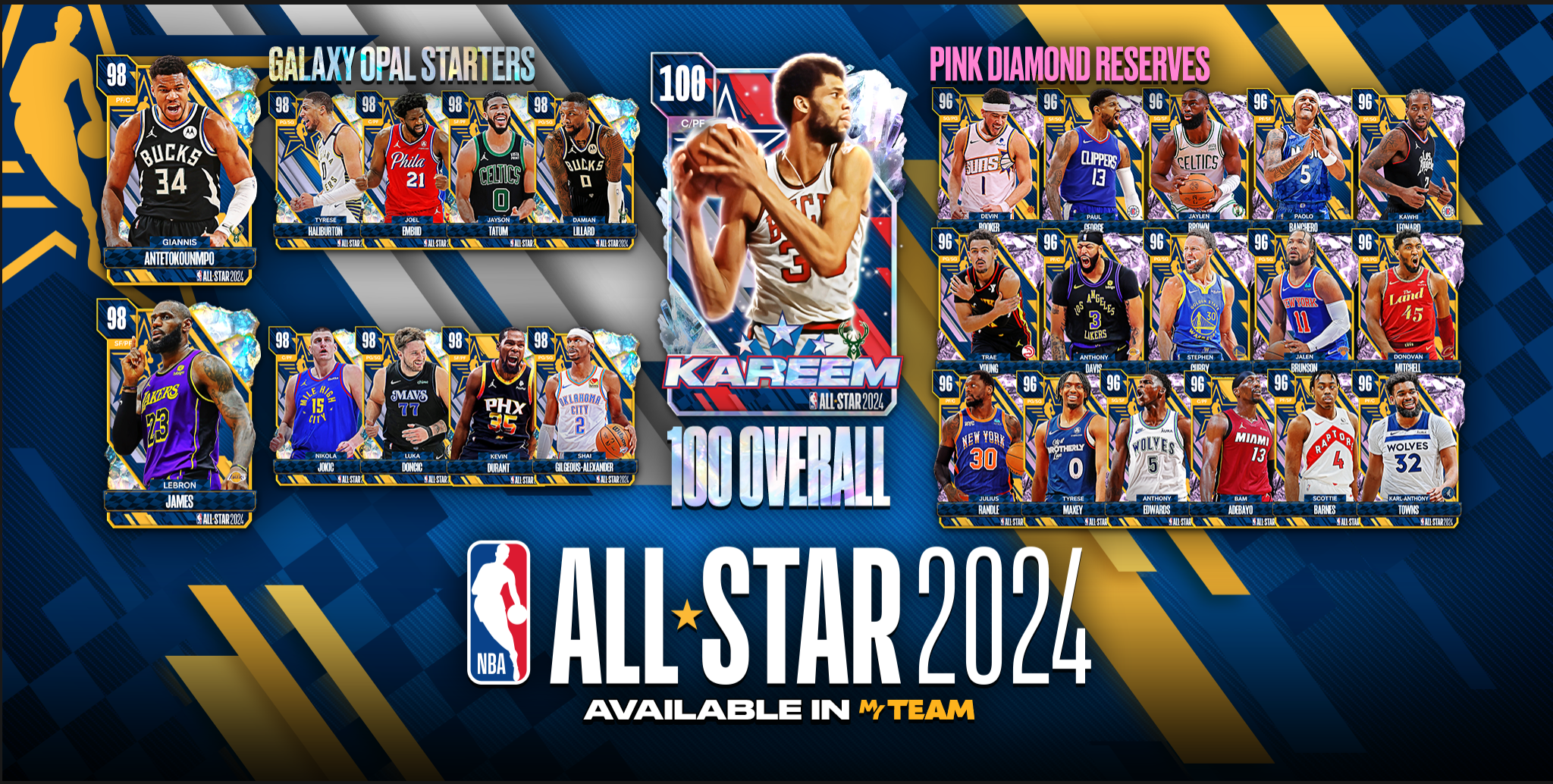 NBA 2K24 MyTEAM X All-Star Weekend