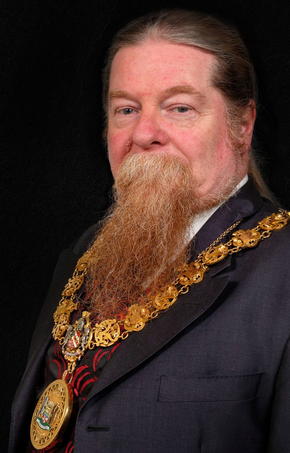 Provost Jim Todd (dark background) cropped