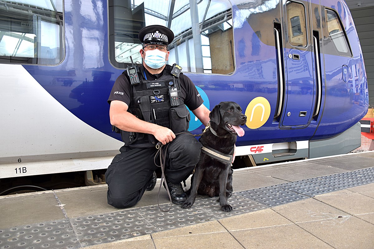 PC Phil Healy and Harry