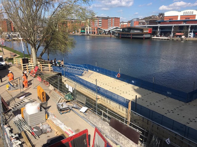 Network Rail successfully completes project to install pontoon in Lincoln 2